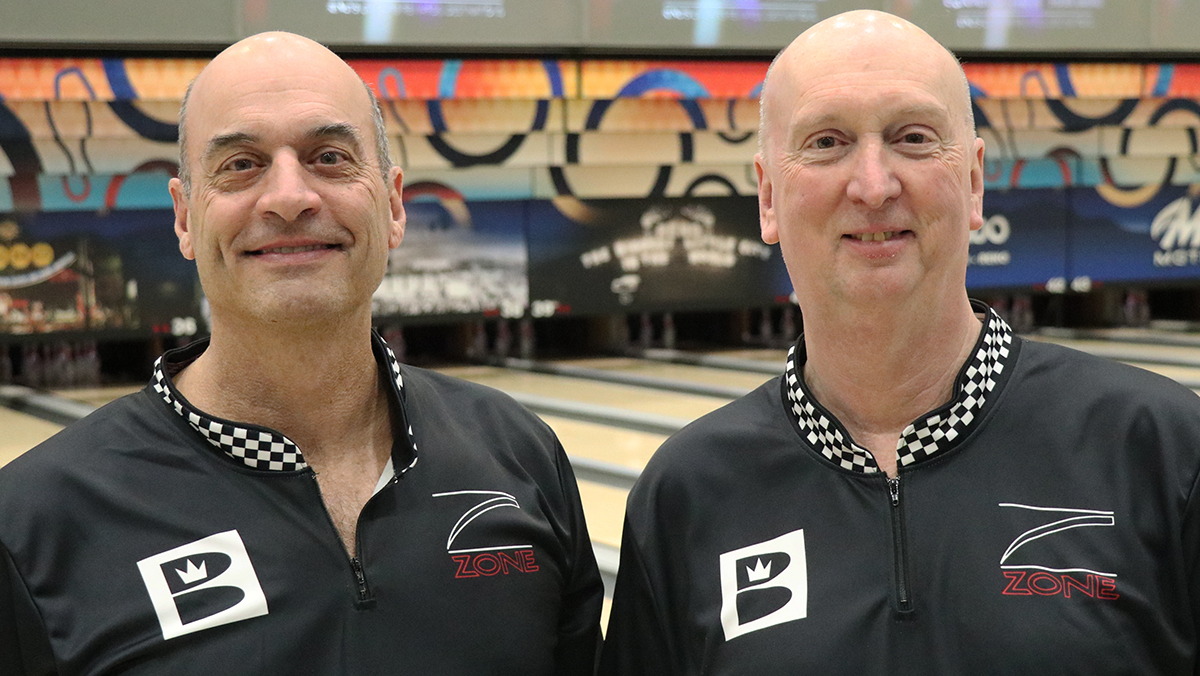 Dean Distin and Michael Tryniski at the 2026 USBC Open Championships